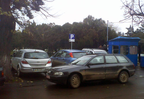 Parking made in Romania