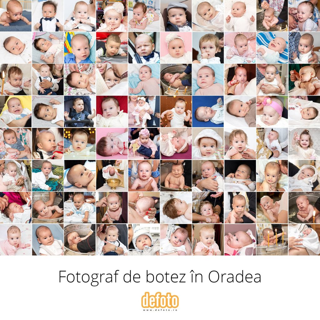 Sebi Tonț - Fotograf de botez in Oradea. Defoto Studio.